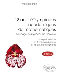 Ans olympiades académiques d'occasion  Livré partout en France