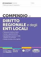 Compendio diritto regionale usato  Spedito ovunque in Italia 