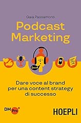Podcast marketing. dare usato  Spedito ovunque in Italia 