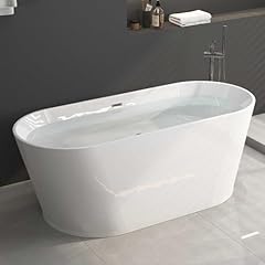 Oval freestanding soaking for sale  Delivered anywhere in USA 