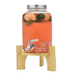 Glass beverage dispenser for sale  Delivered anywhere in UK