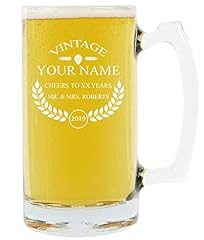 Personalized beer glass for sale  Delivered anywhere in USA 