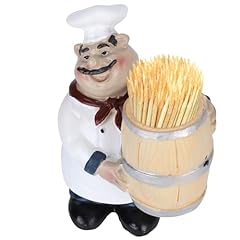 Chef figurines toothpick for sale  Delivered anywhere in USA 