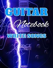 Guitar notebook write for sale  Delivered anywhere in USA 