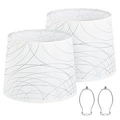 White lampshades set for sale  Delivered anywhere in USA 