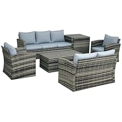 Outsunny pieces rattan for sale  Delivered anywhere in UK
