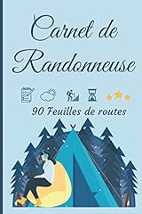 Carnet randonneuse journal d'occasion  Livré partout en France