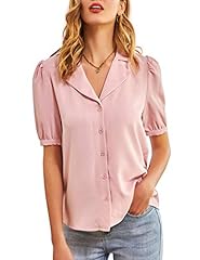 Women button shirts for sale  Delivered anywhere in USA 