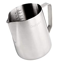 Dailyart Coffee Milk Frother Jug 200ml/350ml/600ml/900ml for sale  Delivered anywhere in UK
