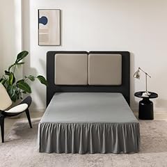 Grey bed skirt for sale  Delivered anywhere in USA 
