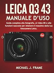 Leica manuale uso usato  Spedito ovunque in Italia 