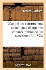 Manuel constructions métalliq d'occasion  Livré partout en France