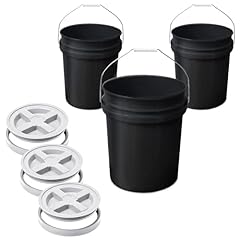 Gallon black bucket for sale  Delivered anywhere in USA 