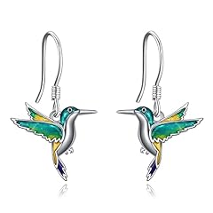 Orecchini colibrì argento usato  Spedito ovunque in Italia 