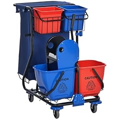 Homcom carrello pulizie usato  Spedito ovunque in Italia 