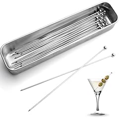 Metal cocktail picks for sale  Delivered anywhere in USA 