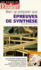Préparer épreuves synthèse d'occasion  Livré partout en France
