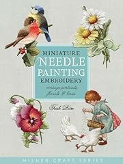 Miniature needle painting for sale  Delivered anywhere in USA 