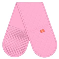 Pink oven gloves for sale  Delivered anywhere in UK