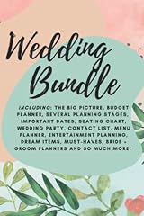Wedding bundle planning for sale  Delivered anywhere in UK