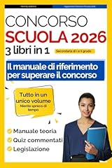 Concorso scuola 2026 usato  Spedito ovunque in Italia 