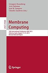Membrane computing 16th gebraucht kaufen  Wird an jeden Ort in Deutschland