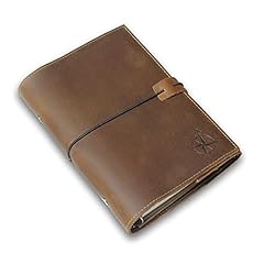 Small leather binder for sale  Delivered anywhere in USA 