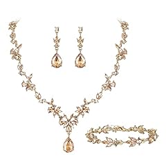 Crysdue wedding jewelry for sale  Delivered anywhere in USA 
