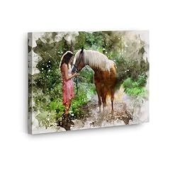 Drollx personalized watercolor for sale  Delivered anywhere in USA 