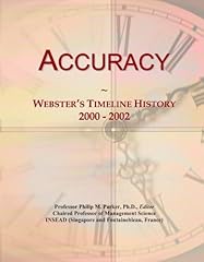 Accuracy webster timeline for sale  Delivered anywhere in UK