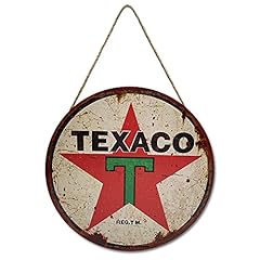 Texaco sign round for sale  Delivered anywhere in USA 