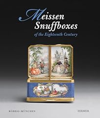 Meissen snuffboxes eighteenth for sale  Delivered anywhere in UK