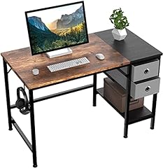 HOMIDEC Schreibtisch, Computertisch PC Tisch mit Schubladen gebraucht kaufen  Wird an jeden Ort in Deutschland