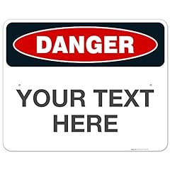 Custom danger sign for sale  Delivered anywhere in USA 