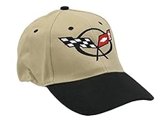 Corvette emblem khaki for sale  Delivered anywhere in USA 