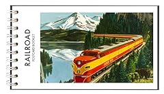 Railroad postcard booklet for sale  Delivered anywhere in USA 