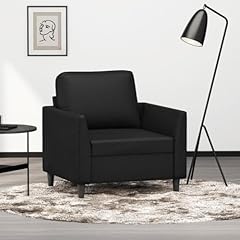 Fauteuil noir similicuir d'occasion  Livré partout en France