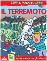 Terremoto. con adesivi. usato  Spedito ovunque in Italia 