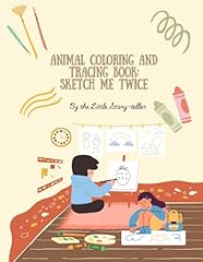 Animals tracing coloring for sale  Delivered anywhere in UK