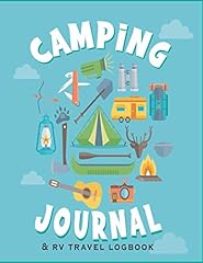 Camping journal travel for sale  Delivered anywhere in UK