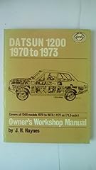 Datsun 1200 owner for sale  Delivered anywhere in UK