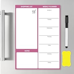 Fridge whiteboard magnetic for sale  Delivered anywhere in UK