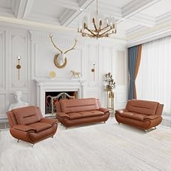 Leather sofa set for sale  Delivered anywhere in USA 