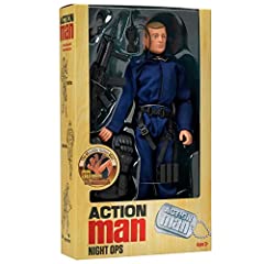 Action Man Figura Night Ops de 12 Pulgadas con Accesorios 30 Puntos de articulación Edición Especial de 4ª generación, AM738 segunda mano  Se entrega en toda España 
