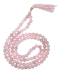 Rose quartz mala for sale  Delivered anywhere in USA 