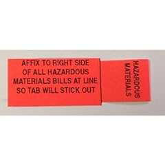 Hazmat paper tab for sale  Delivered anywhere in USA 