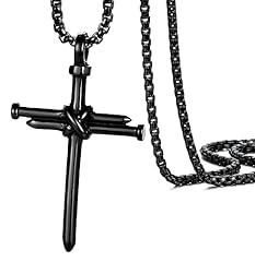 Junovuros cross necklace for sale  Delivered anywhere in UK