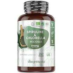 Spiruline chlorella bio d'occasion  Livré partout en Belgiqu