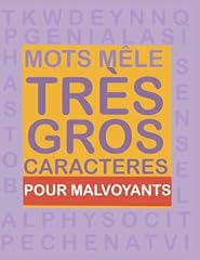 Mots mêlés malvoyants d'occasion  Livré partout en France