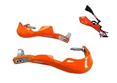 Orange motorbike handguards for sale  Delivered anywhere in UK
